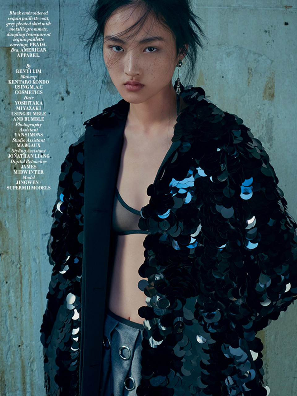 JING WEN by KULT MODELS Hamburg, Germany